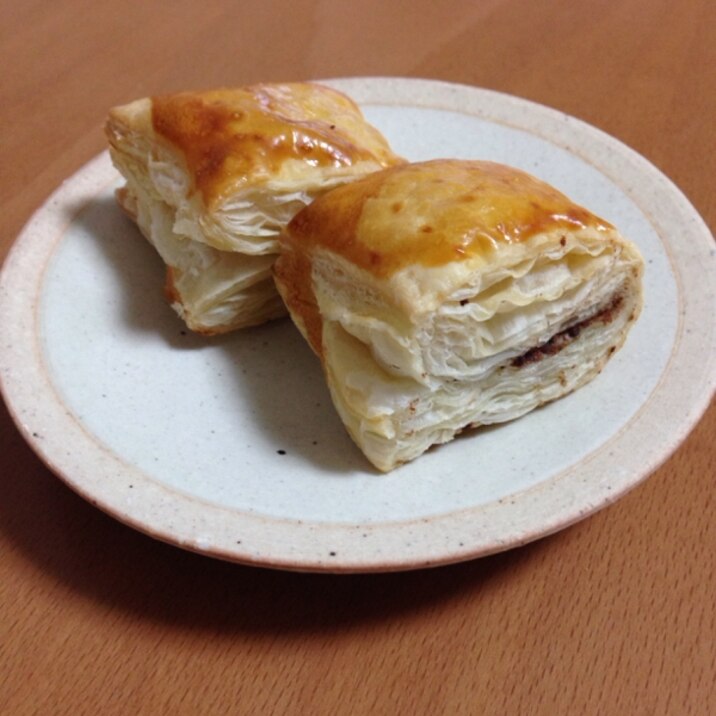 チョコとアーモンドの一口パイ レシピ 作り方 By ちーたまちー 楽天レシピ